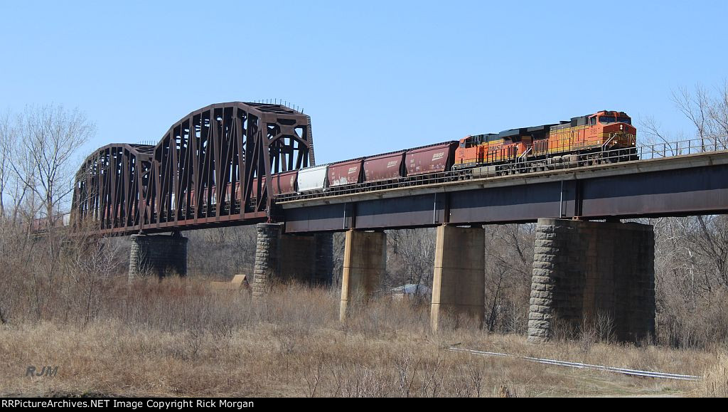 Crossing the Missouri at Rulo